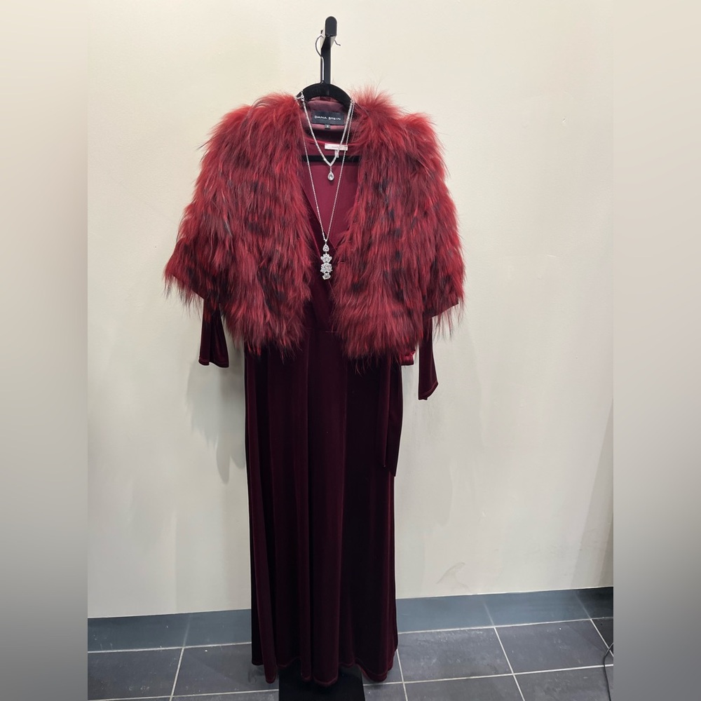 Fur Cropped Jacket